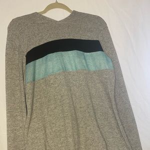 Grey sweater like top